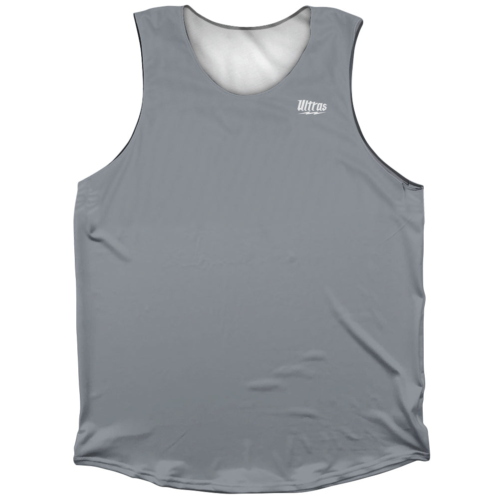 Blank Grey Dark Athletic Tank Top