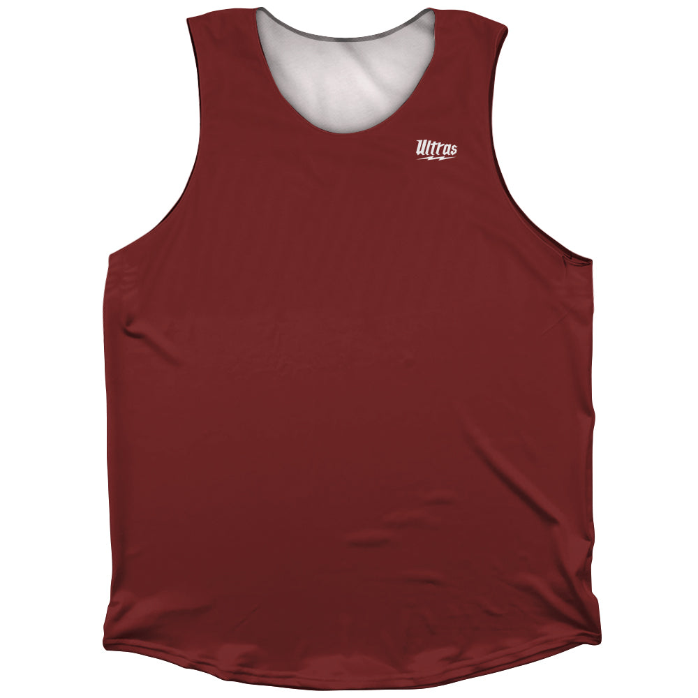 Blank Red Maroon Athletic Tank Top