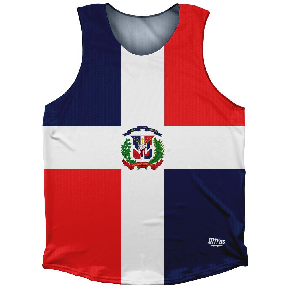 Dominican Repuplic Country Flag Athletic Tank Top