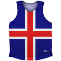 Iceland Country Flag Athletic Tank Top