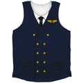 Pilot Navy Athletic Tank Top