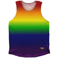 Rainbow Ombre Athletic Tank Top