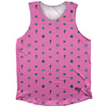 Tequilla Pattern Athletic Tank Top