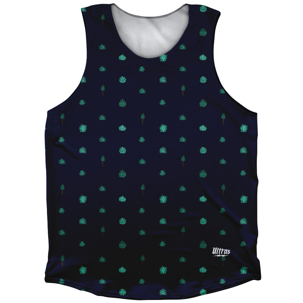 Tequilla Pattern Athletic Tank Top