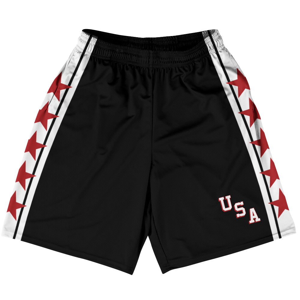 USA Miracle Black Basketball Practice Shorts product image 1