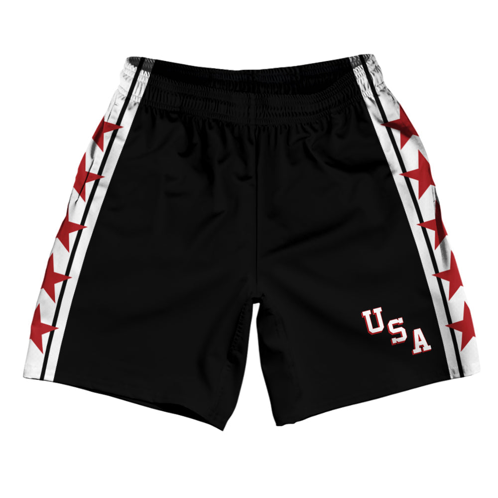 USA Miracle Black Soccer Shorts product image 1