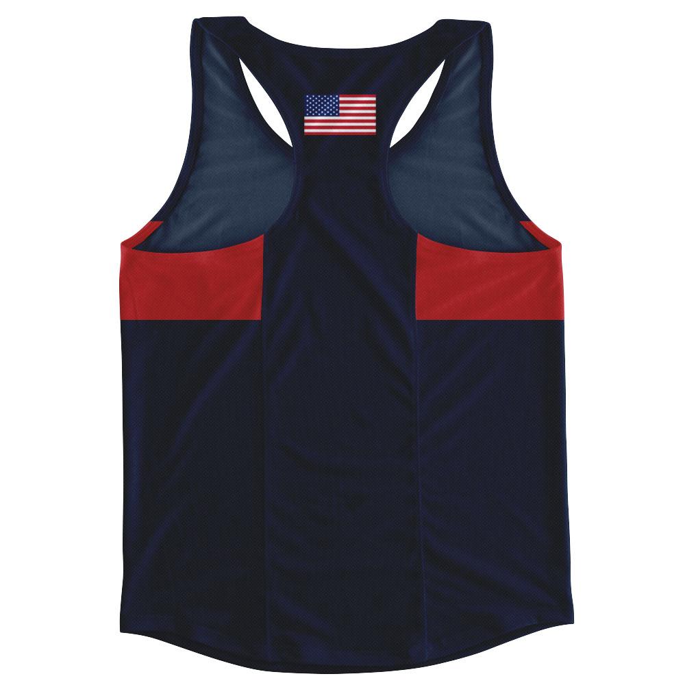 USA Washington Look Flag Finish Line Athletic Tank Top Made in USA