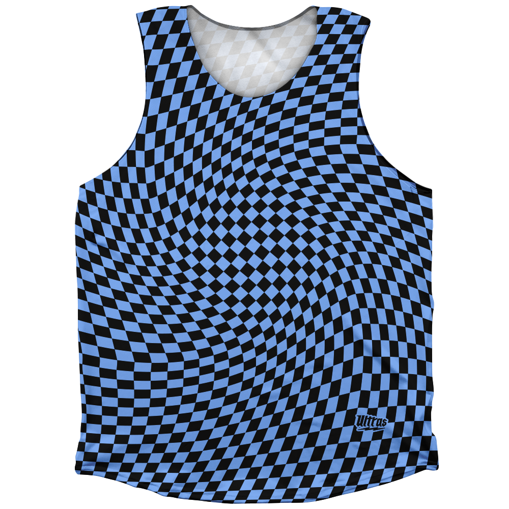 Warped Checkerboard Athletic Tank Top
