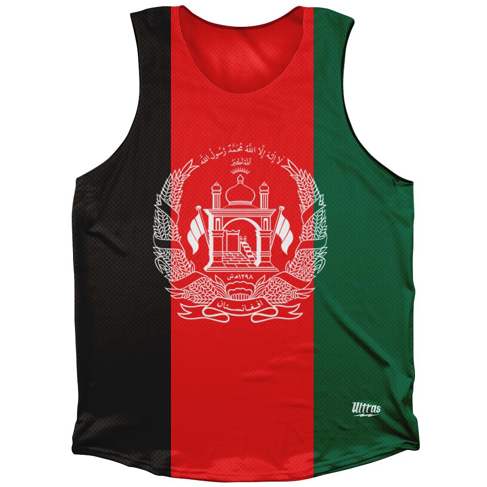 Afghanistan Country Flag Athletic Tank Top