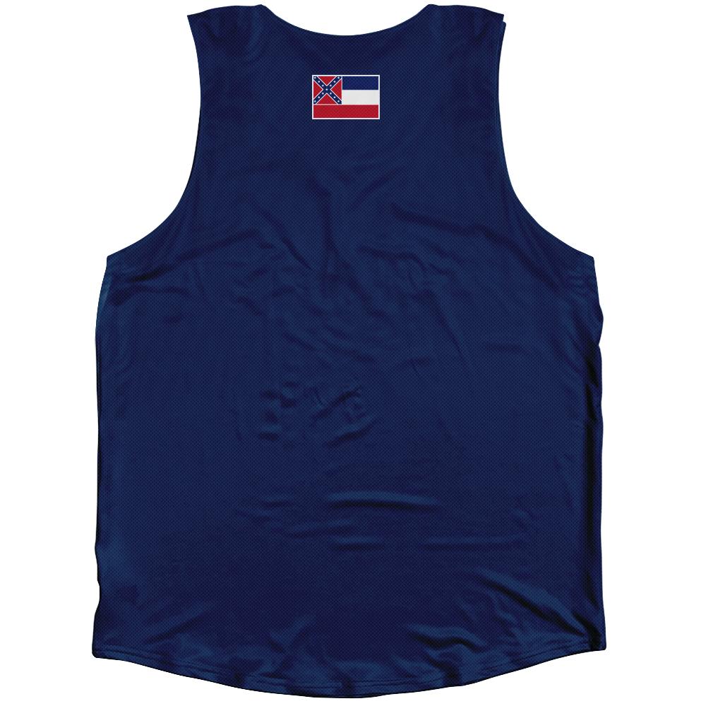 Mississippi State Flag Athletic Tank Top
