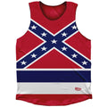 Mississippi State Flag Athletic Tank Top