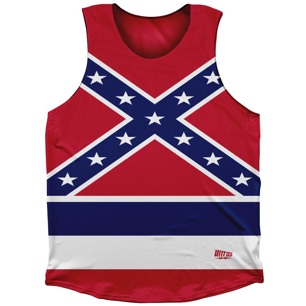 Mississippi State Flag Athletic Tank Top