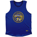 Nebraska State Flag Athletic Tank Top