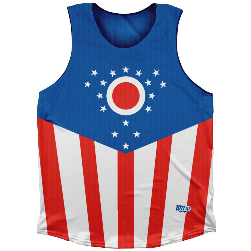 Ohio State Flag Athletic Tank Top