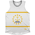 Rhode Island State Flag Athletic Tank Top