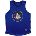 Utah State Flag Athletic Tank Top