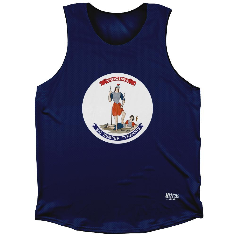 Virginia State Flag Athletic Tank Top