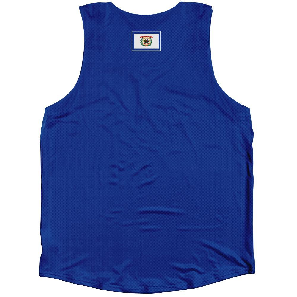 West Virginia State Flag Athletic Tank Top